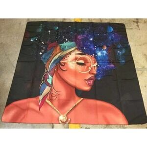 NEW Afrocentric Art Tapestry - 59.1in × 59.1in